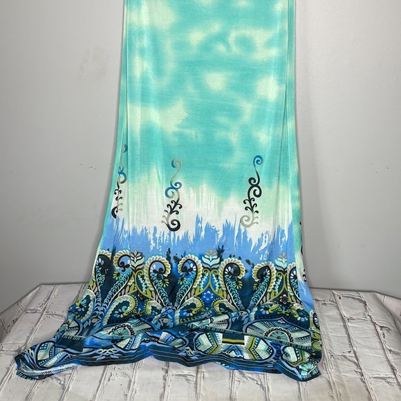 Island Wear Floor Length Tube Dress - Picture 2 of 5